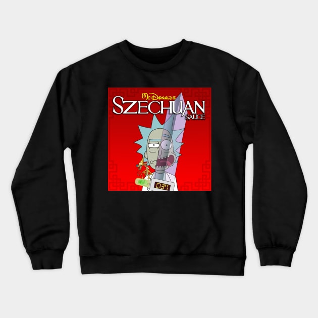 Szechuan Sauce Crewneck Sweatshirt by The8bither0